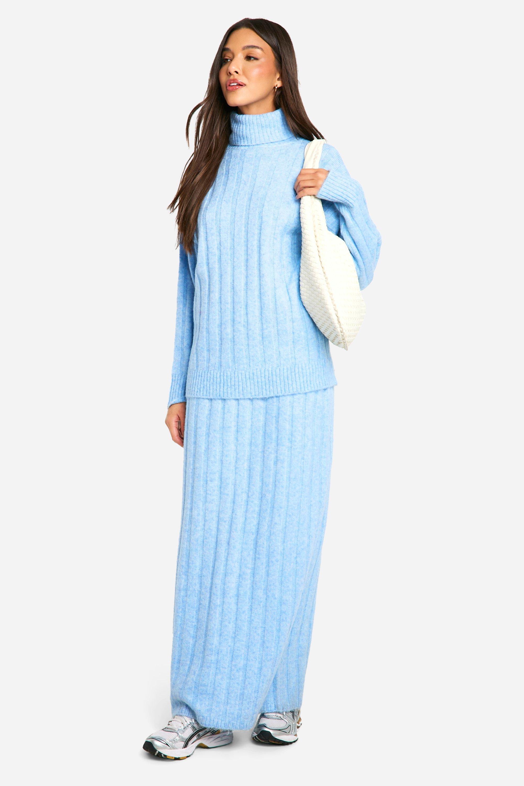 Jumper skirt blue best sale